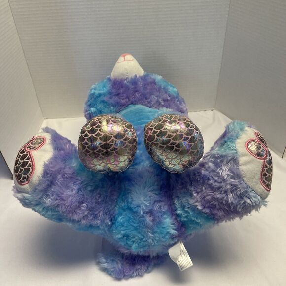 Spark Create Much Loved  Imagine Blue Purple Plush Cat Cute Sparkly Eyes - Picture 7 of 14